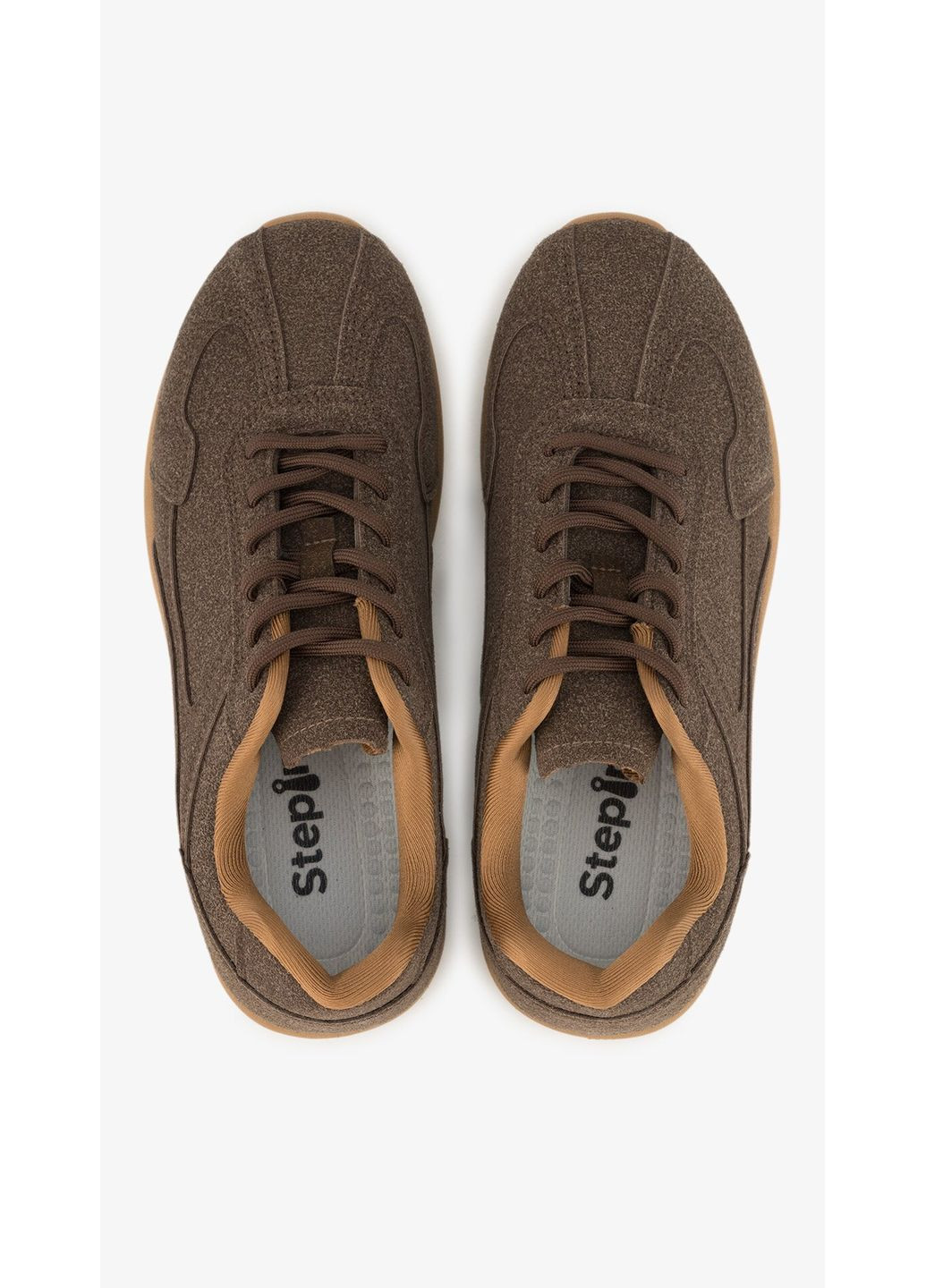 Коричневые кроссовки женские mb-003-2 коричневый shop (2000999245657) Stepln