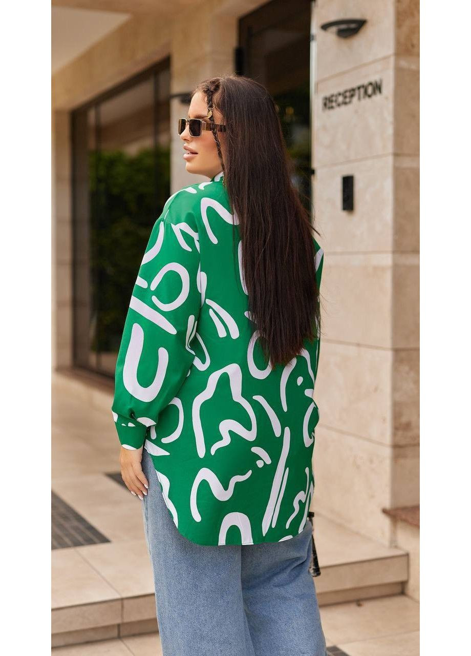 Зеленая рубашка Anastasimo