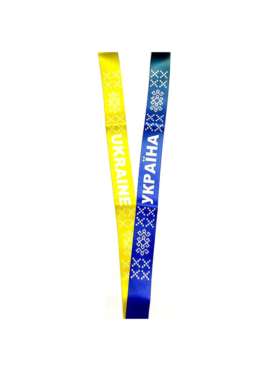 Медаль спортивная 6 см с лентой за I место J2602G () SNS (316141939)