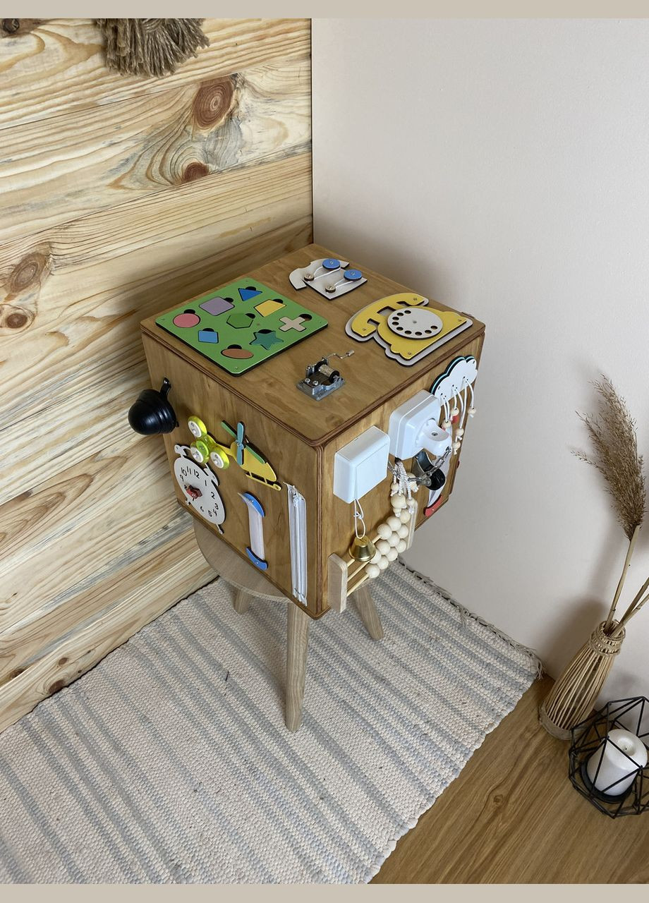 Бизикуб тумба, бизикуб с доступом внутрь, бизикуб 30х30 см No Brand (348357585)