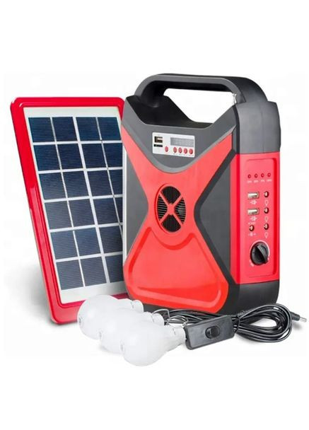 Автономная зарядная система Euronet Euro-102 8000 мА/ч с солнечной панелью/фонарем/лампой (1990185518) No Brand (328261738)