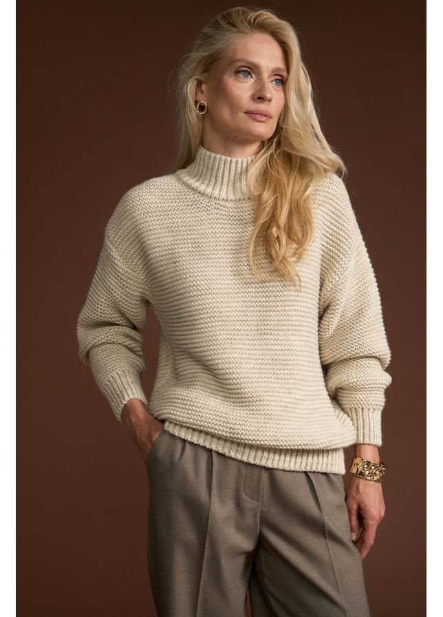 Бежевый свитер 2881 натуральный Triko Bakh