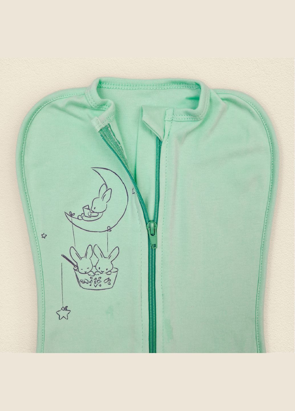 Пелюшка на блискавці Bunny on the moon Ментол dexter's (306904024)