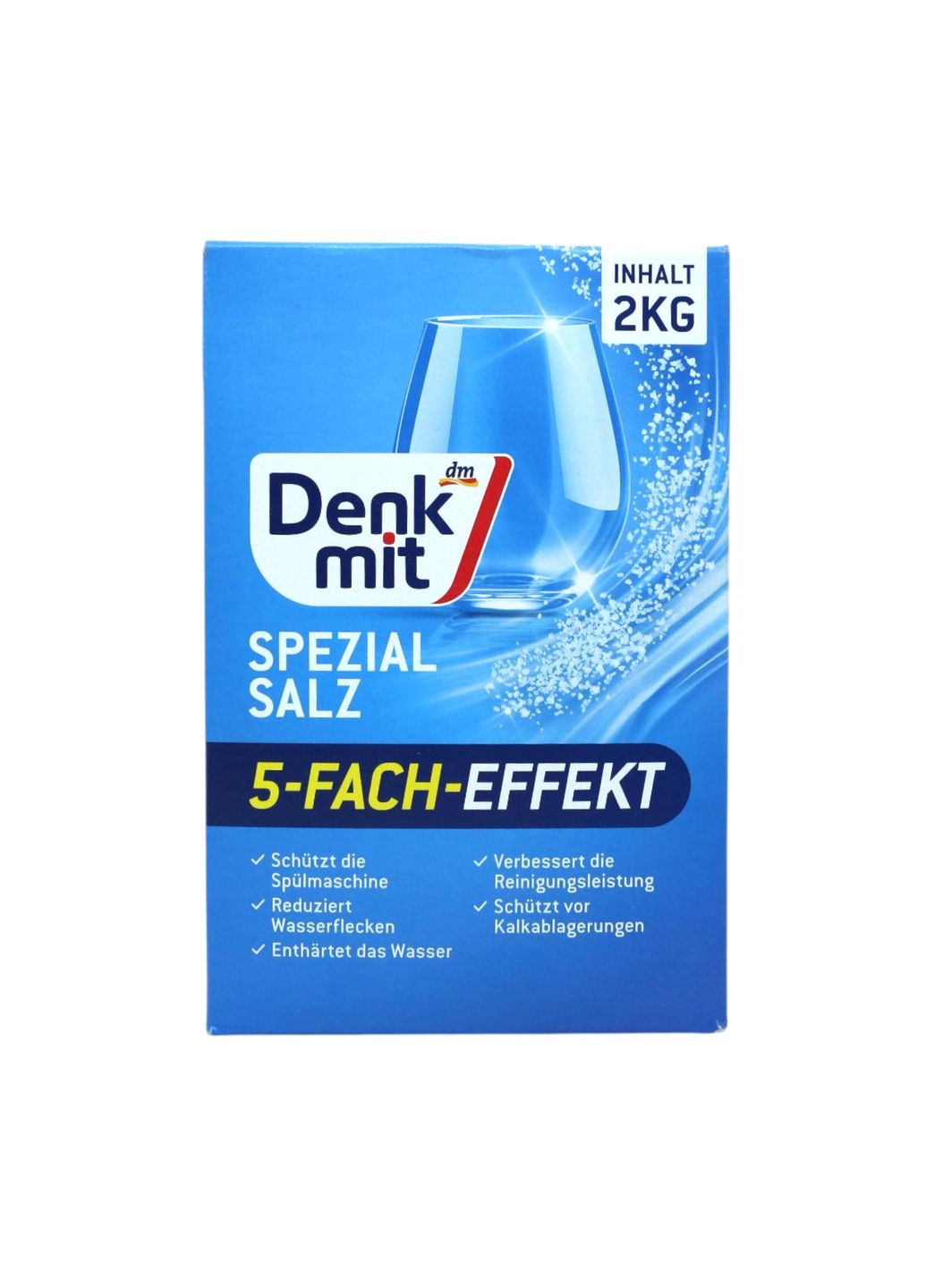 Сіль для посудомийної машини 2 кг Denkmit (348437504)
