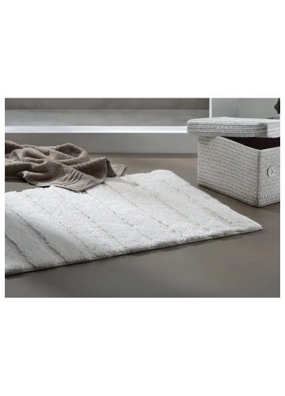 Килимок для ванної Megan, білий, 80х50х1.6 см (23581) (00000027713) Kela Megan, білий, 80х50х1.6 см (23581) (366698962)