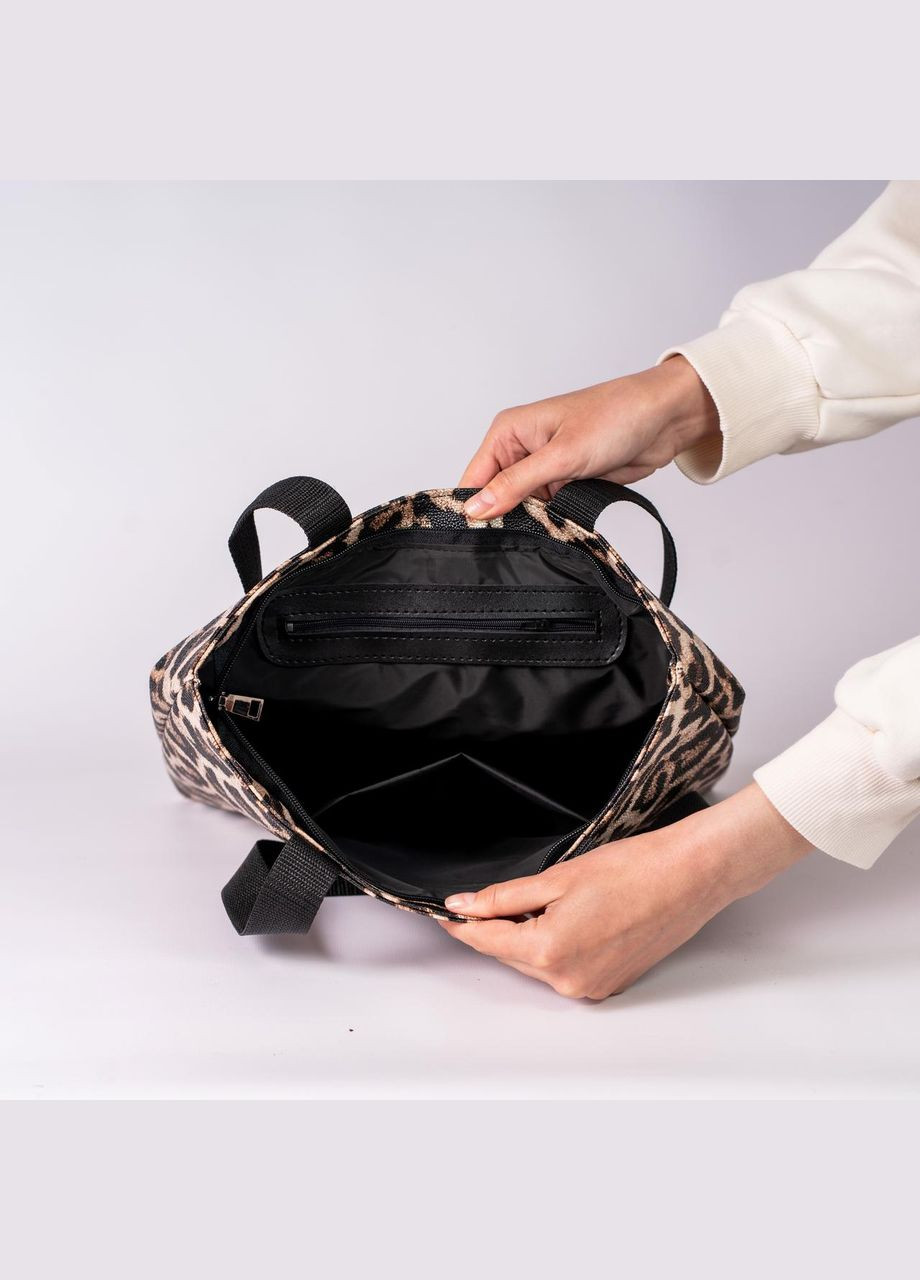 Сумка Жіноча Шопер леопард XENIA № 35-24 Екошкіра JUGO № 35-24 (322221588)