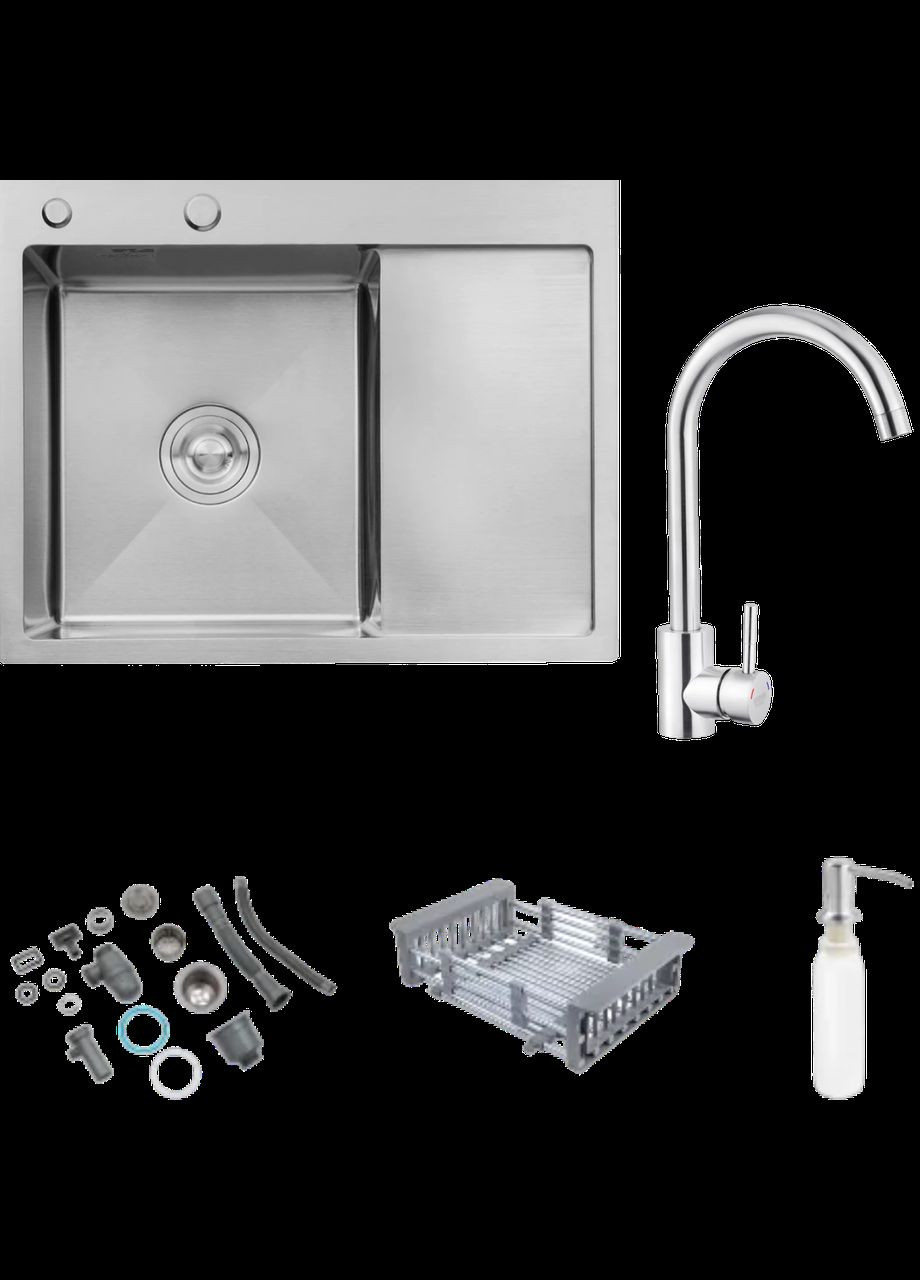 Комплект кухонной мойки Комплект кухонной мойки KRP Gebürstet-6350LHM Kroner (336938167)