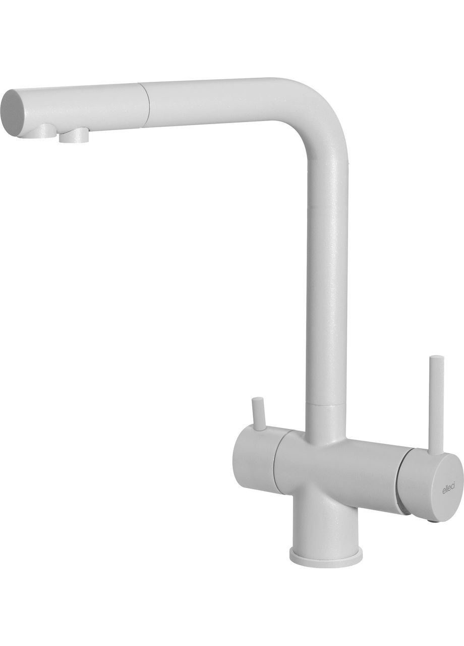 Смеситель кухонный с подключением к фильтру Tourmaline T01 Bianco 68 ELLECI (368581741)