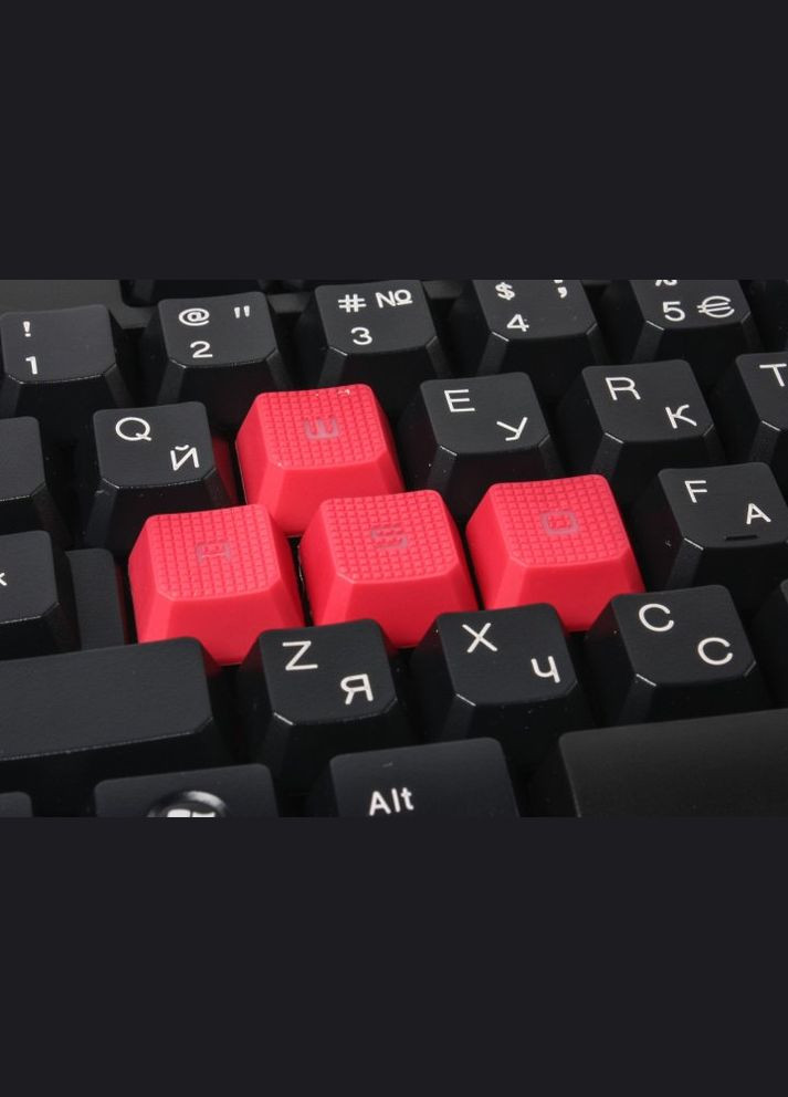 Клавіатура дротова Bloody Q100 USB Black A4Tech (339083283)