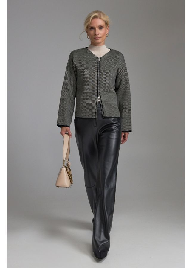 Черный кардиган Triko Bakh