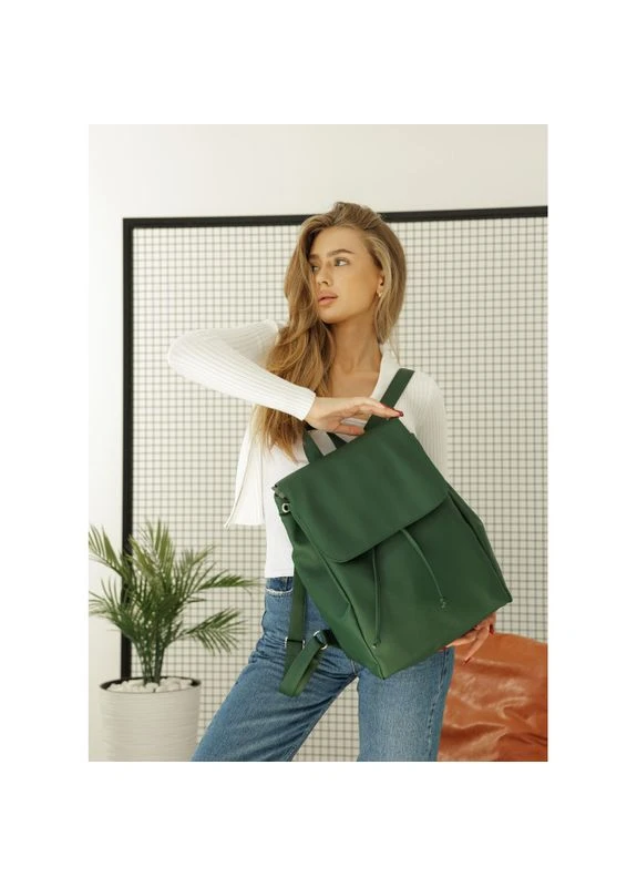 Жіночий рюкзак Loft зелений Sambag SB-22400007 (400734460)