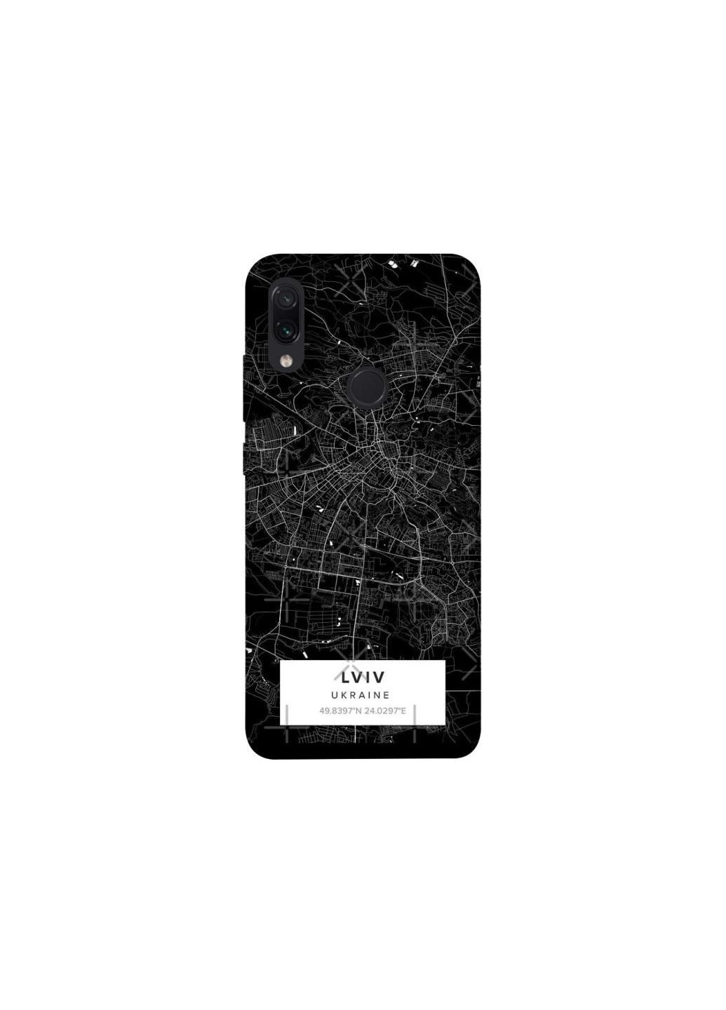 Чохол на Xiaomi Redmi Note 7 / Note 7 Pro / Note 7s Lviv map Frontalka (356087555)