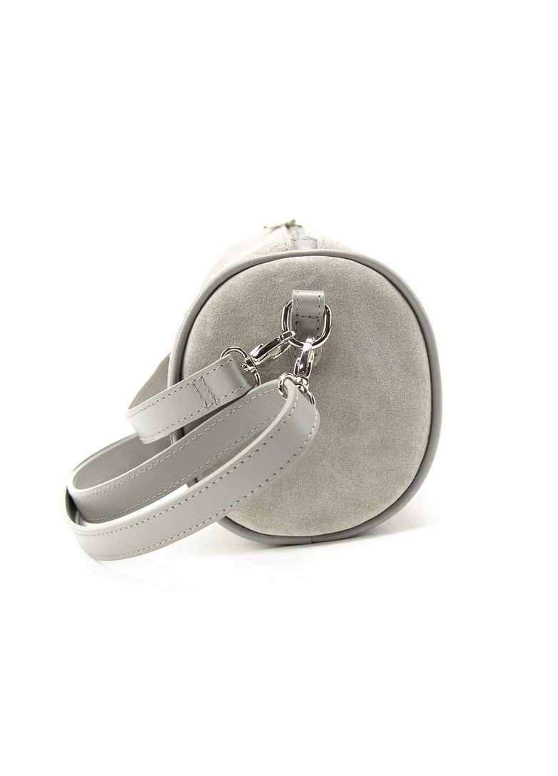 Сумка женская кроссбоди через плечо из натуральной замши в форме бочонка повседневная средняя RoyalBag CH-0777 (355793954)