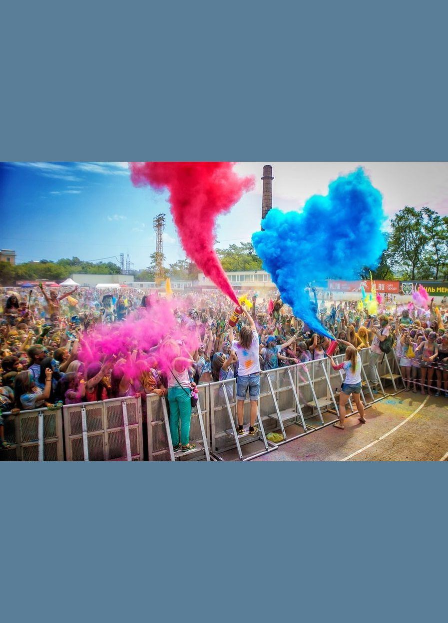 Білий Балон Гендер Паті 1 кг з Блакитною Фарбою Холі, Gender Party BOY OR GIRL, білий балон DobraMAMA (329194597)