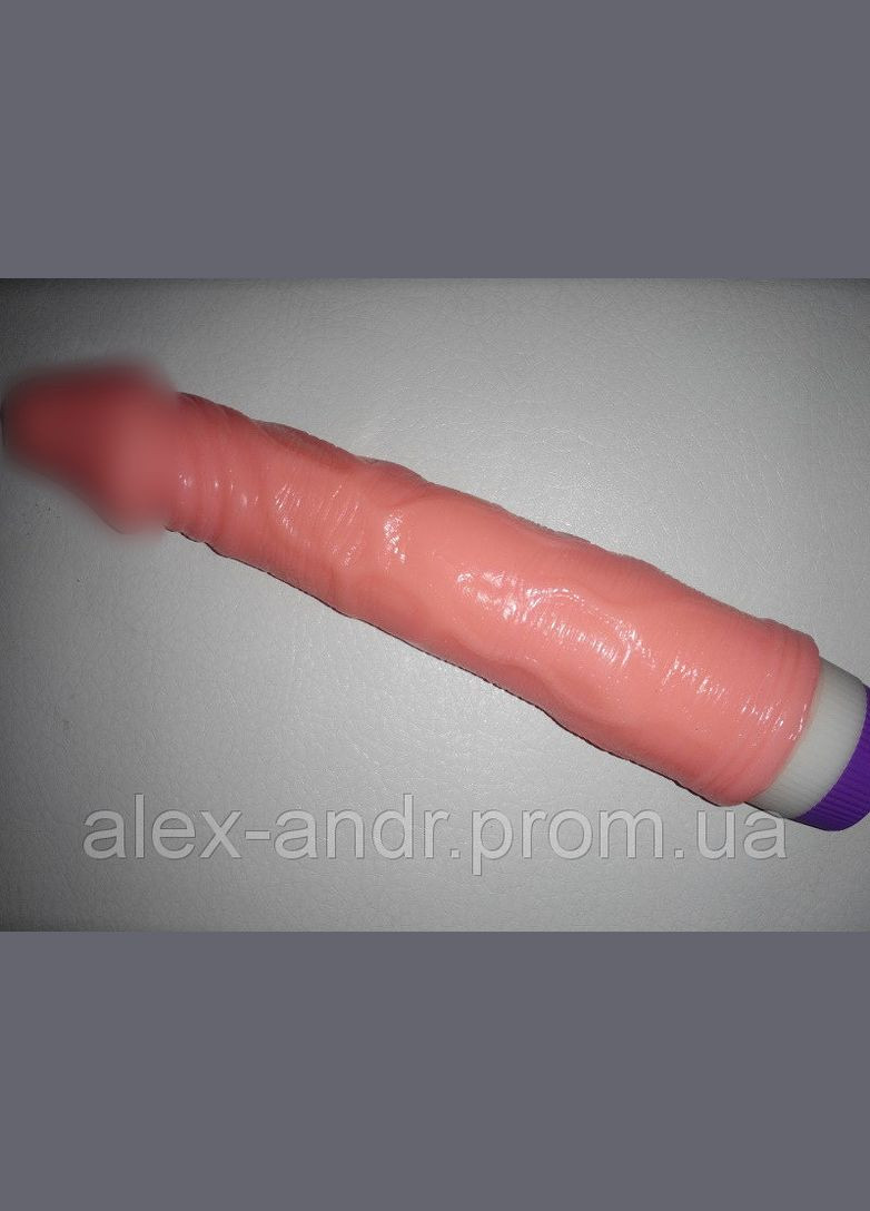 Большой реалистичный вибратор 22 см с лубрикантом 300 мл No Brand (340914368)