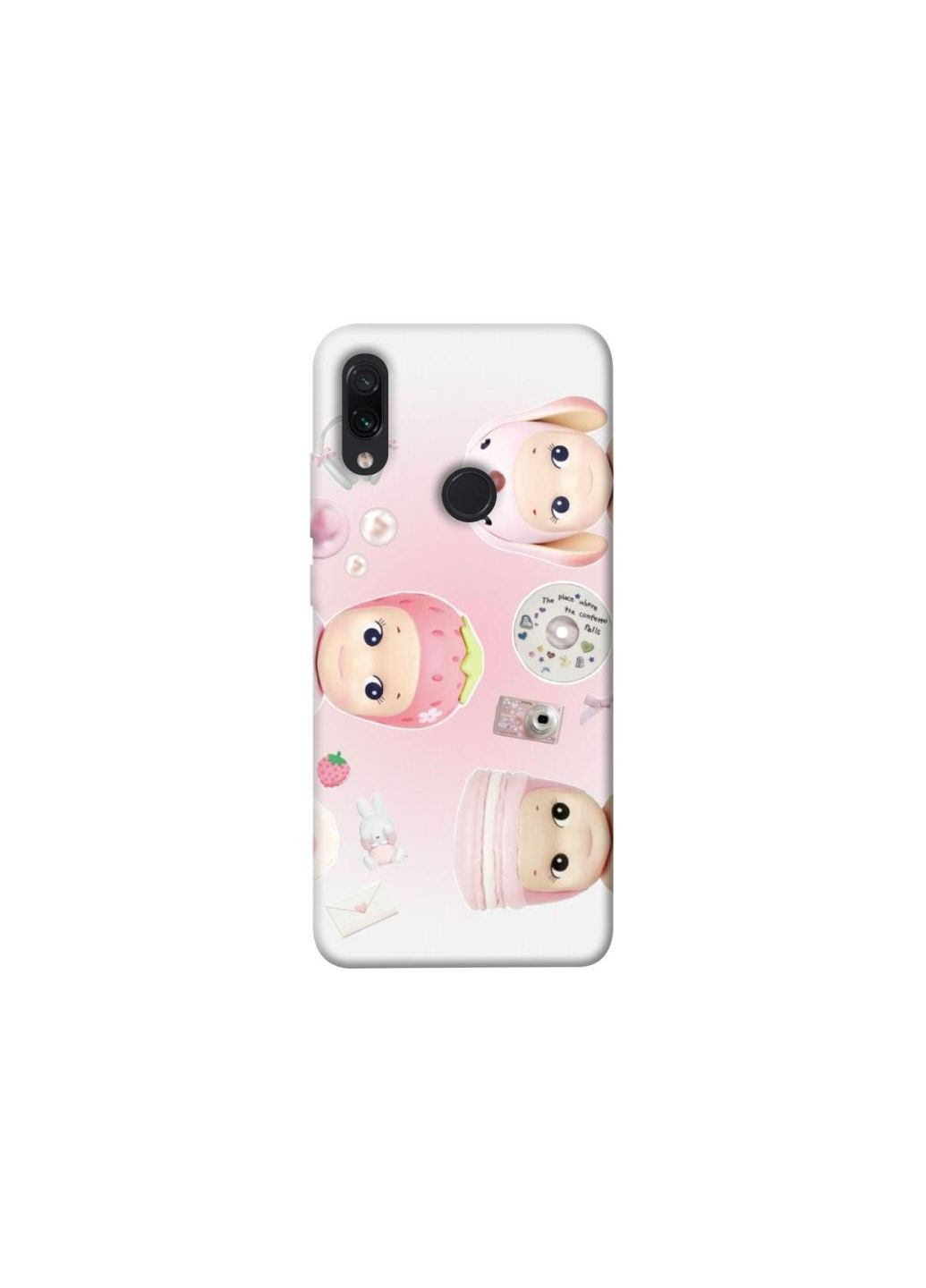 Чехол на Xiaomi Redmi Note 7 / Note 7 Pro / Note 7s Sonny Angels pink Frontalka (352225809)