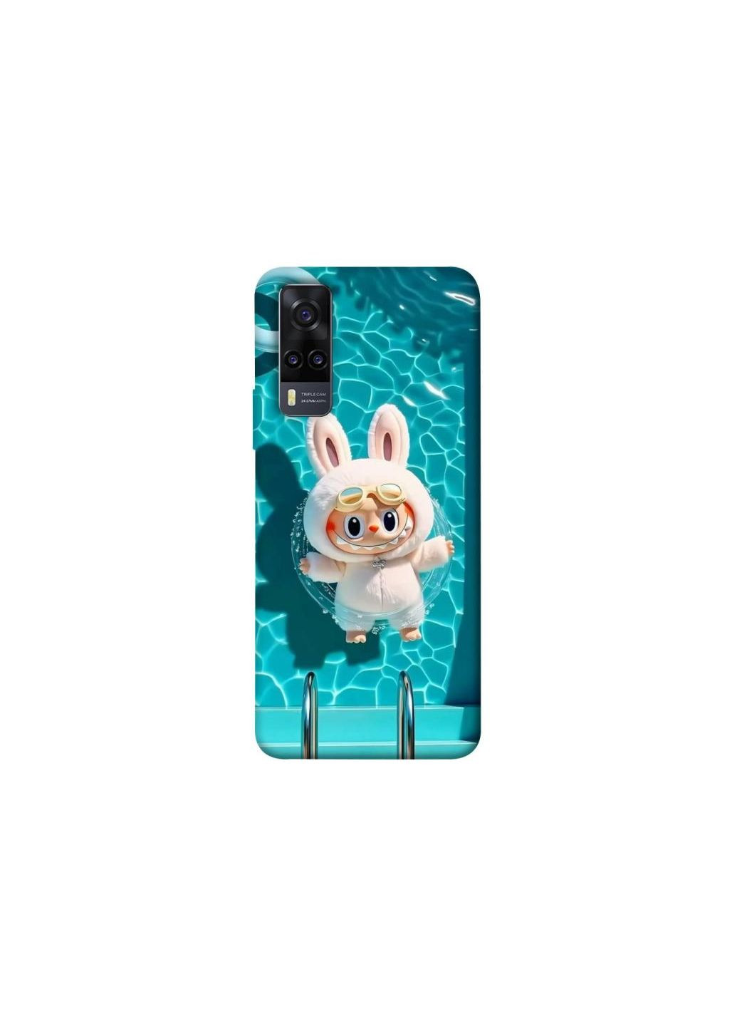 Чохол на Vivo Y31 Labubu in the pool ver.2 Frontalka (354188302)