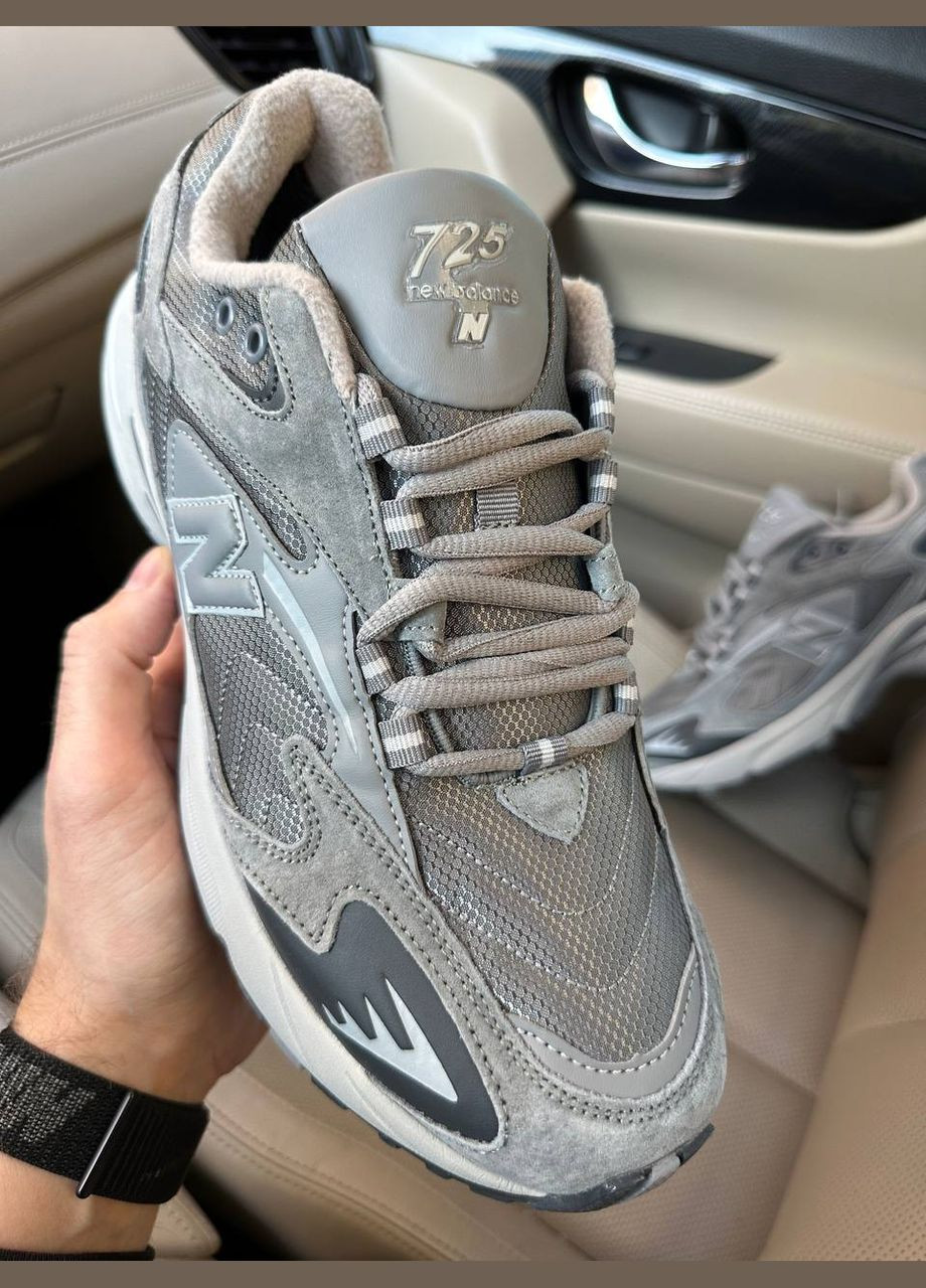Серые зимние кроссовки зимние мужские new balance 725 winter gray termo | нью беланс 725 серые термо No Brand