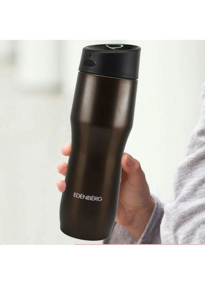Термокружка EB-638-Brown 480 мл коричнева Edenberg (317778969)