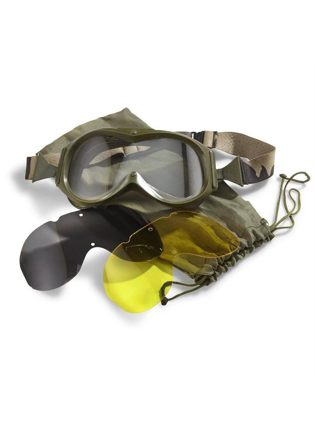 Тактичні окуляри (маска) зі знімними лінзами No Brand (331639758)