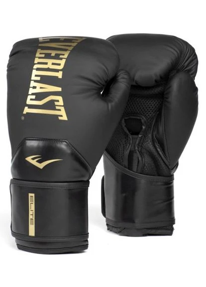 Боксерские перчатки ELITE 2 BOXING GLOVES, золотой Уни 16 унций Everlast (397889584)