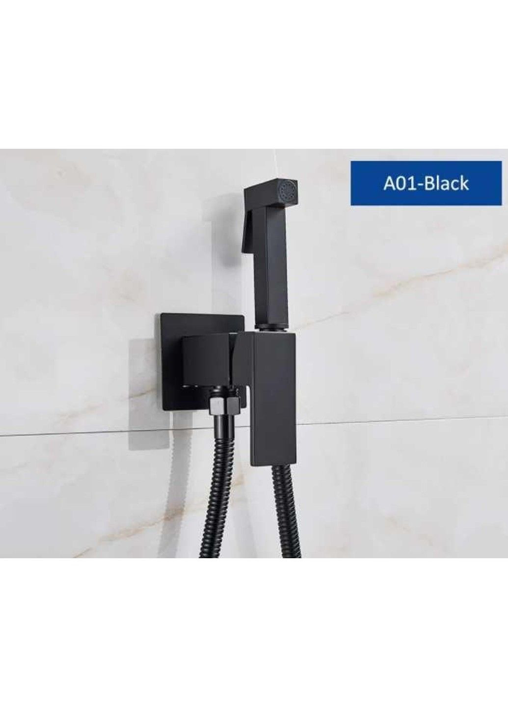 Гігієнічний душ Quyanre Змішувач для біде (Чорний мат) No Brand (331640466)