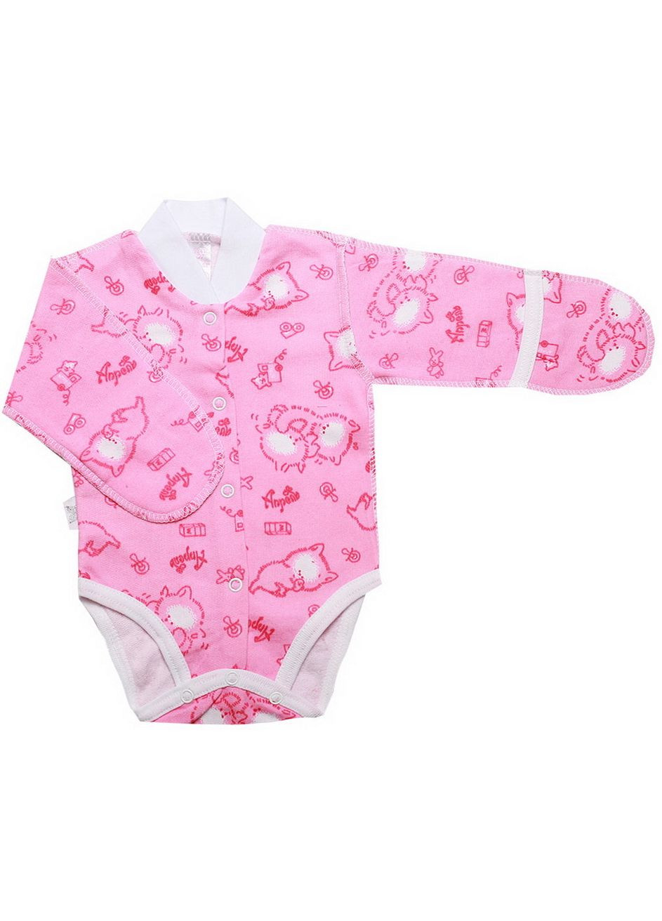 Детское боди теплый для девочки "Перчатка-1" GABBI (367020166)