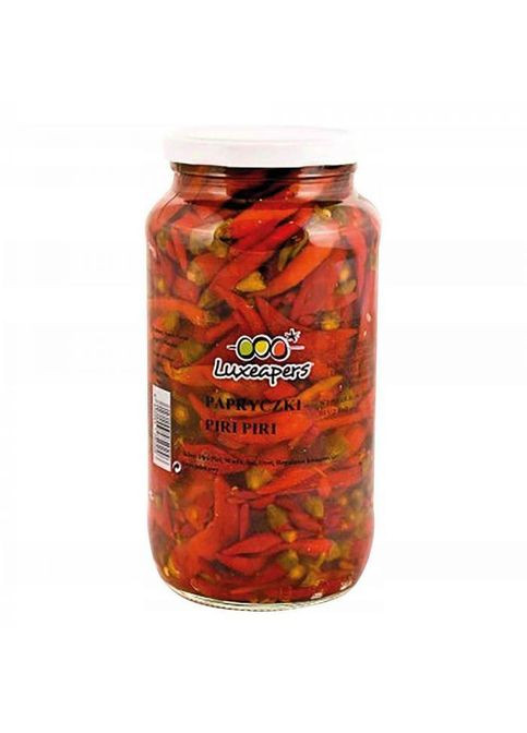 Перець пірі-пірі консервований 880 г Luxeapers (324219557)