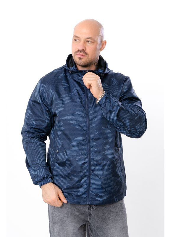 Синяя демисезонная ветровка мужская (демисезон) (p-15315) Носи своє