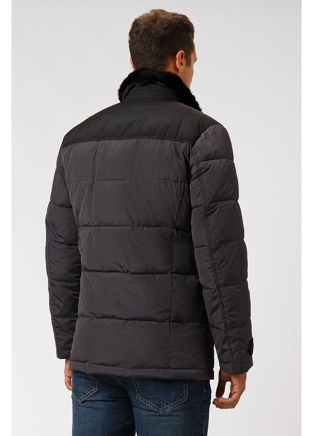 Темно-серая зимняя зимняя куртка a18-21009-202 Finn Flare