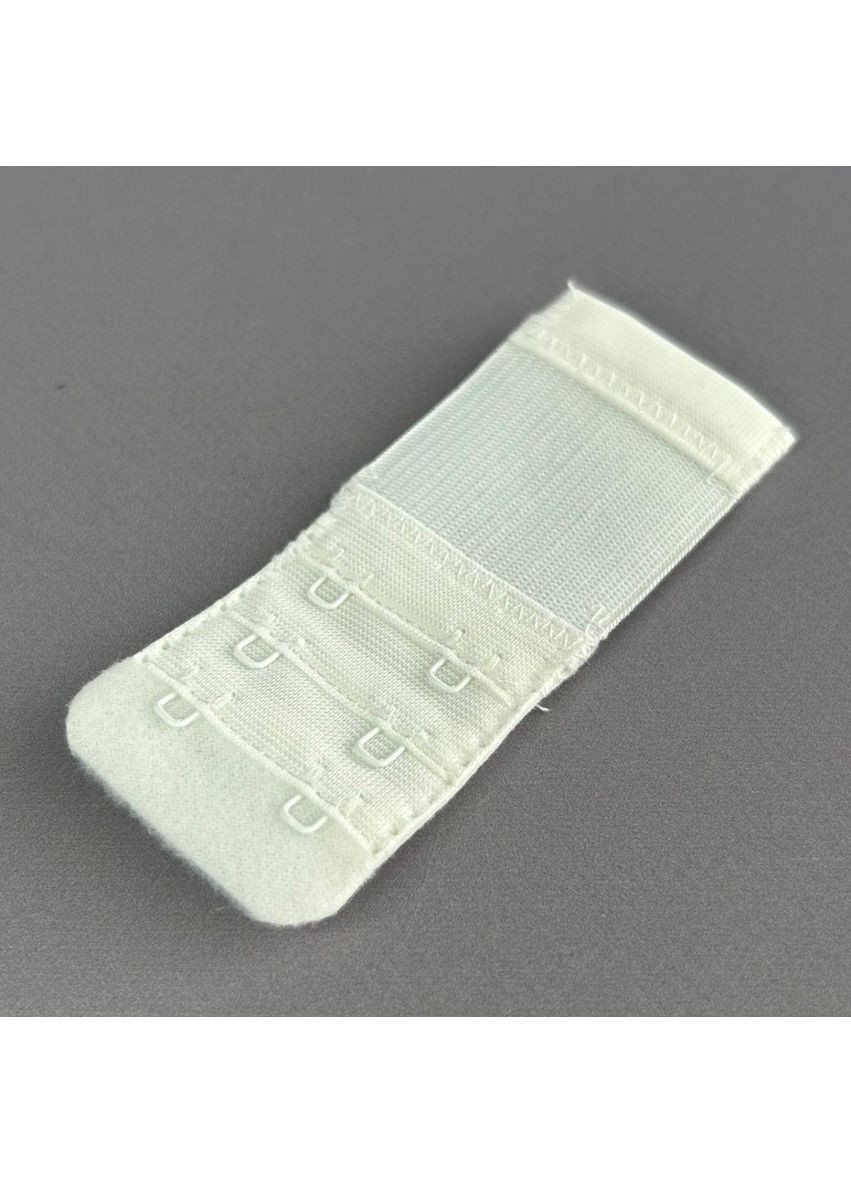 Подовжувач для бюстгальтера на 2 гачки, білий 3,8х9,5 см Plus-plus (352743431)