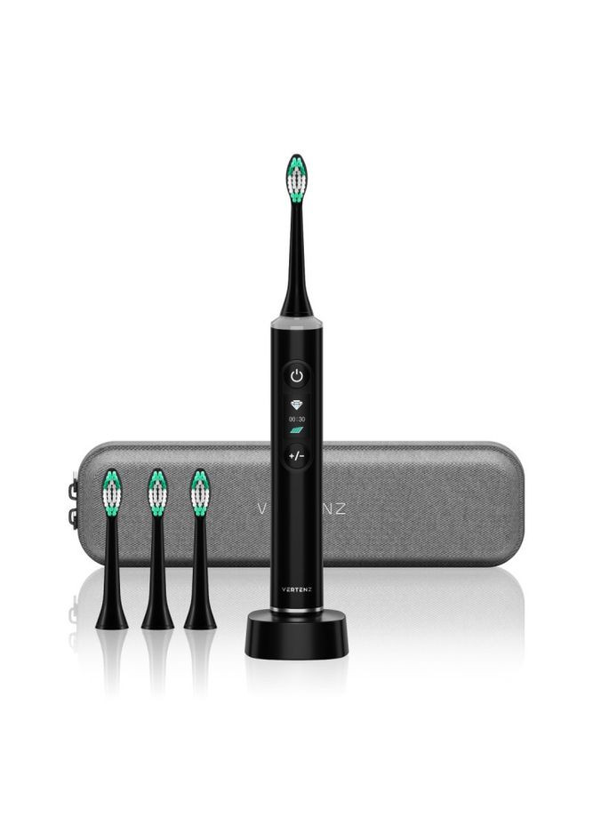 Звукова зубна щітка Crystal 30 Black No Brand (347311489)