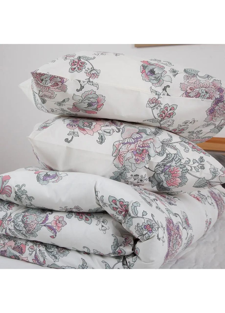 Двуспальный комплект пододеяльник с наволочками 70*70 см, 115 гр/м2 Ранфорс Josephina Белый (21130180215) ТЕП (365851860)