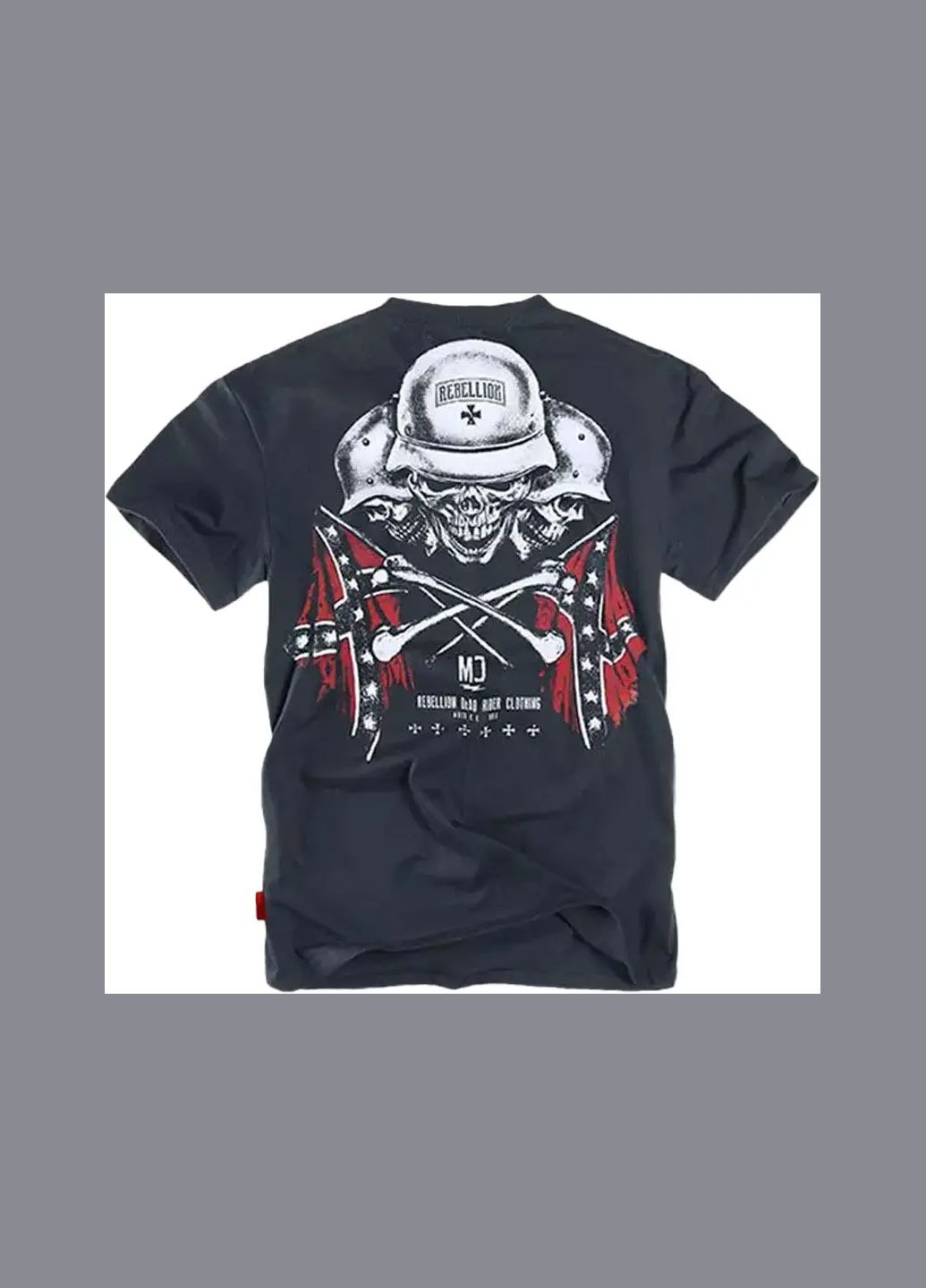 Синя футболка rebellion mc ts87nv Dobermans Aggressive