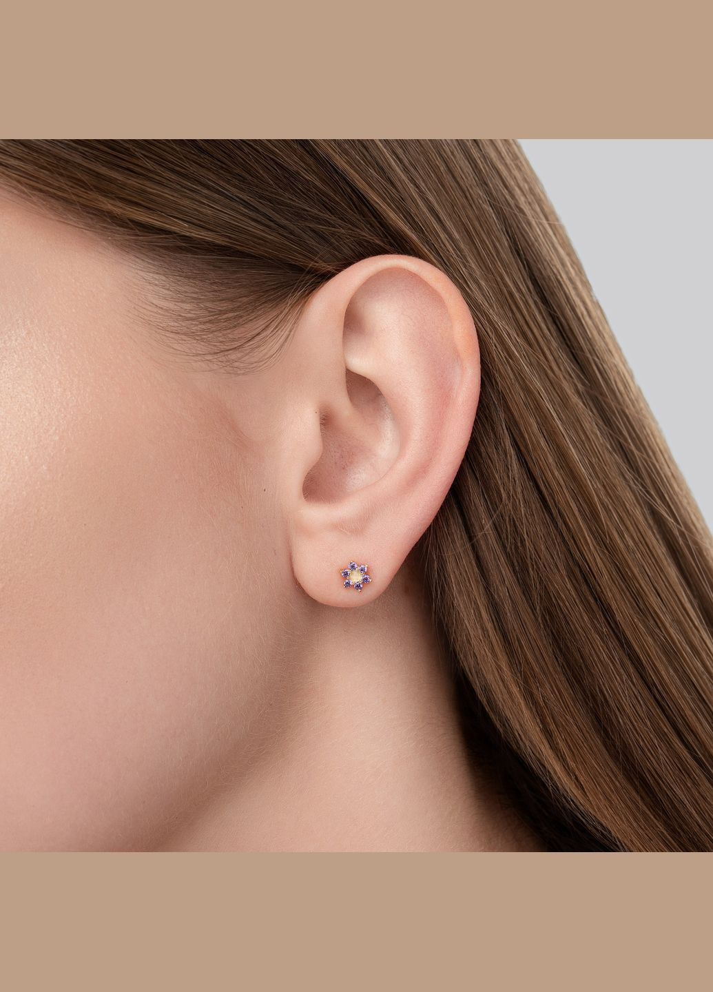 Сережки Витончені квіти Minimal (338794718)