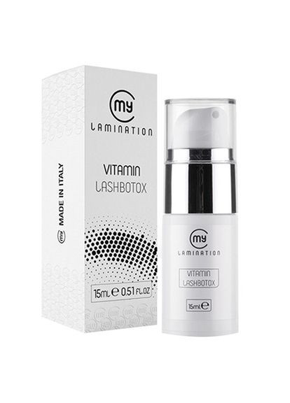 Vitamin lash Botox Ботокс для ресниц и бровей 1ml My Lamination (314962252)