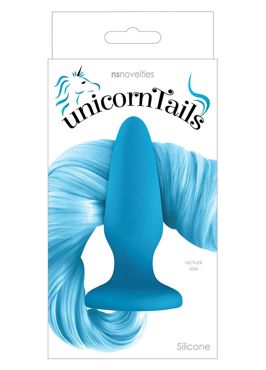 Анальна пробка з хвостиком Unicorn Tails all СКІДКА all СКИДКА1361 Ns Novelties (302508095)
