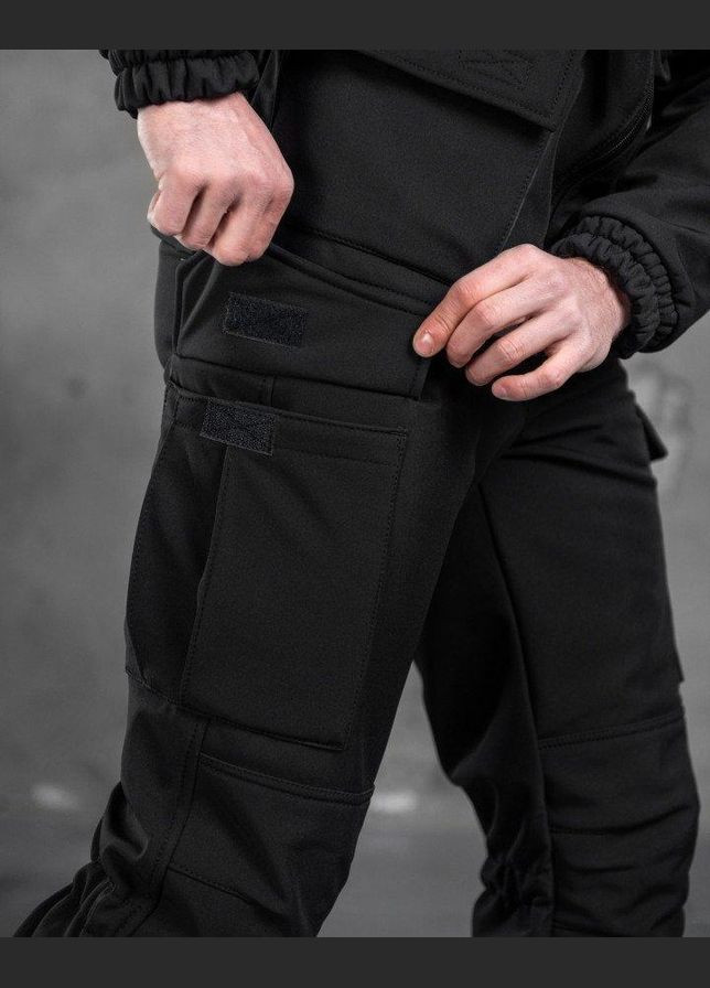 Тактический костюм SoftShell REHYDRATION black 3XL No Brand