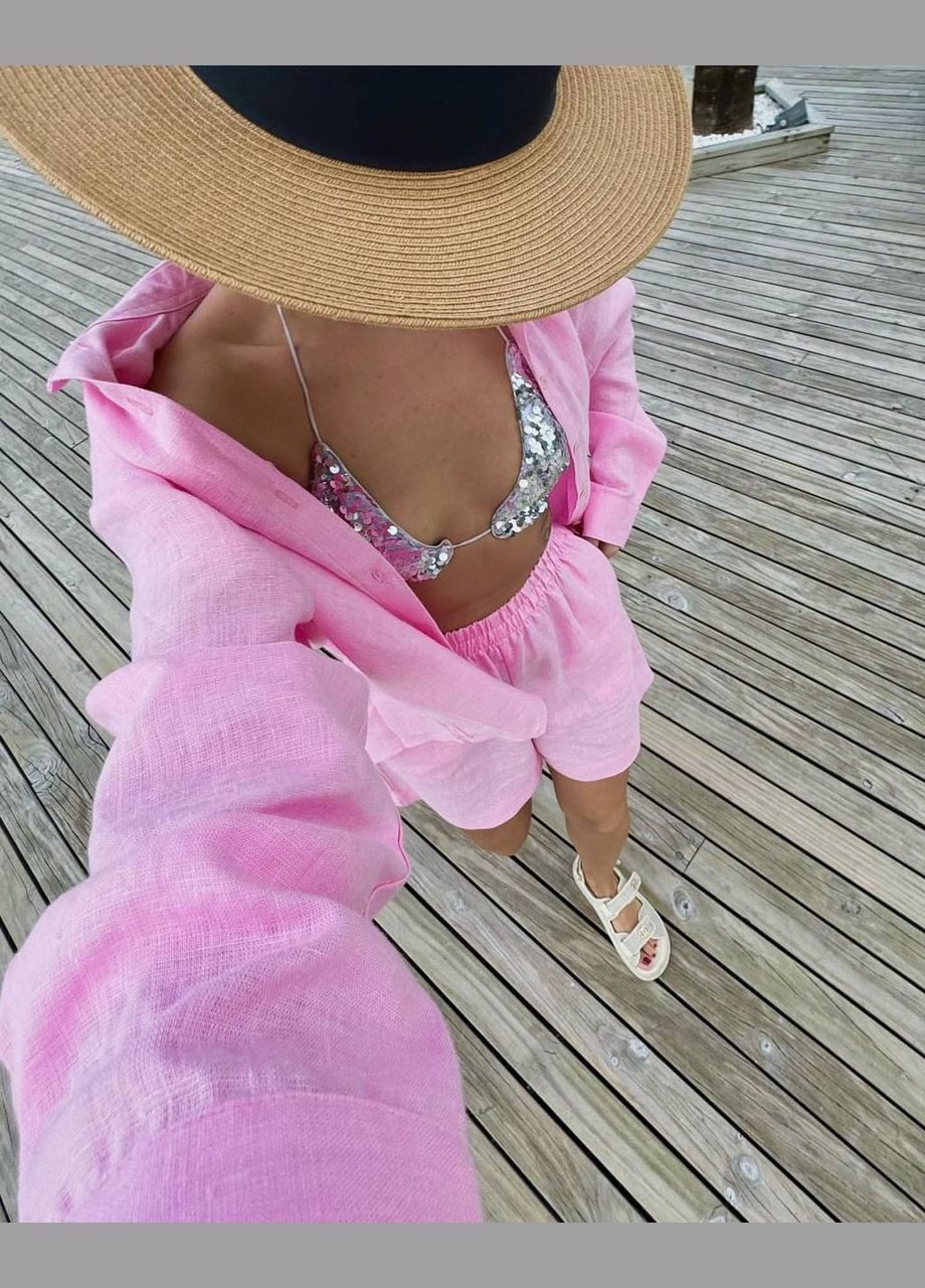 Женский костюм с шортами и рубашкой Adelante (329693170)