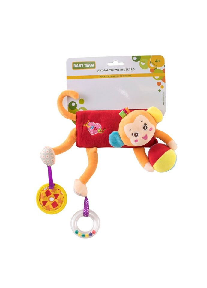 Игрушка-подвеска "Обезьянка" 8532_Мавпочка, на липучке Baby Team (345071986)
