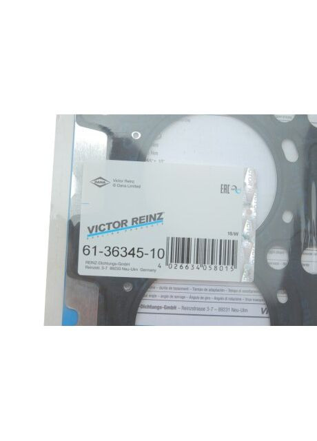 Головка блока металлическая Г/Б RENAULT KANGOO/CLIO 1.5DCI 01- K9K 700/702/704/710 61-36345-10 Victor Reinz (366164111)