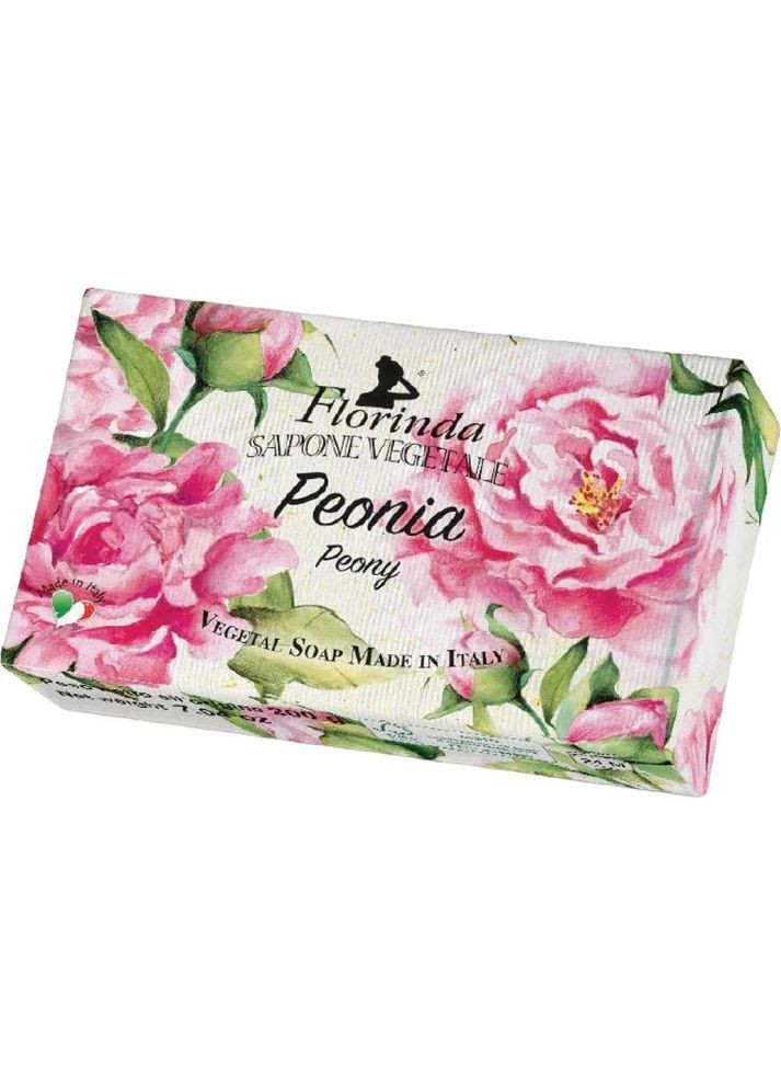 Мыло натуральное Пион, 200 г Florinda 695542 (366529763)
