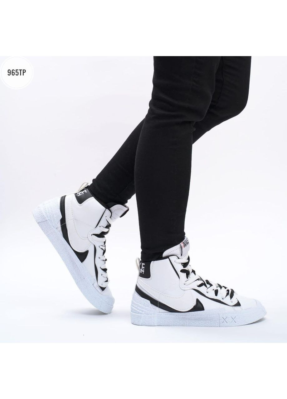 КРОСІВКИ ЖІНОЧІ NIKE BLAZER SACAI HIGHT НАЙК БЛЕЙЗЕР No Brand комбіновані демісезони (369389629)