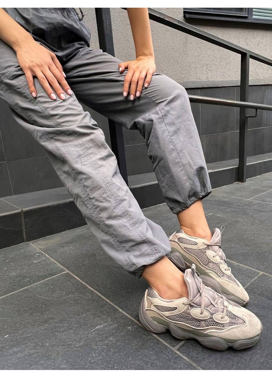 КРОСІВКИ ЖІНОЧІ ADIDAS YEEZY BOOST 500 ASH GREY V2 АДІДАС ІЗІ БУСТ No Brand сірі демісезони (367175299)