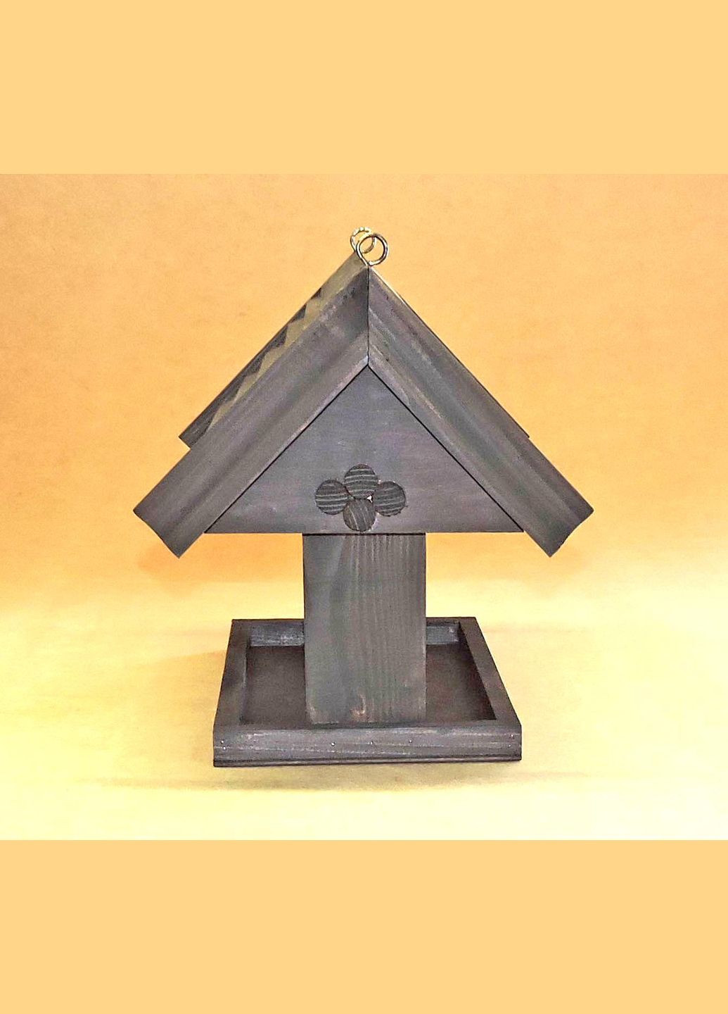 Годівниця садова для птахів Оляпка венге (КРМ-000512) No Brand (328605469)