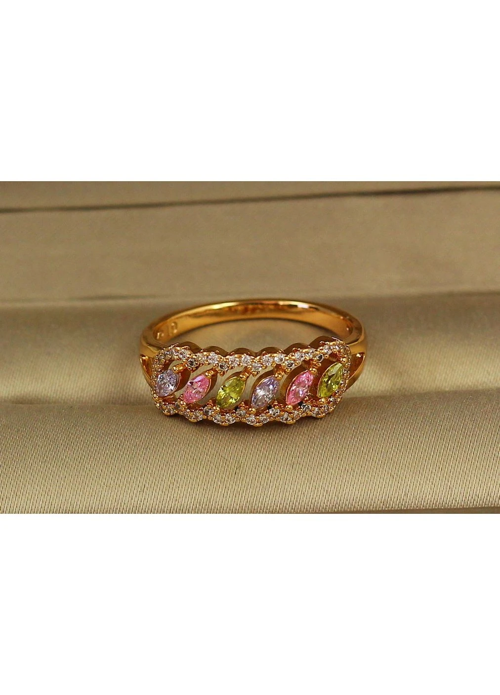Кольцо Сияние эмоций р 19 золотистое love-shopping Xuping Jewelry (377046044)