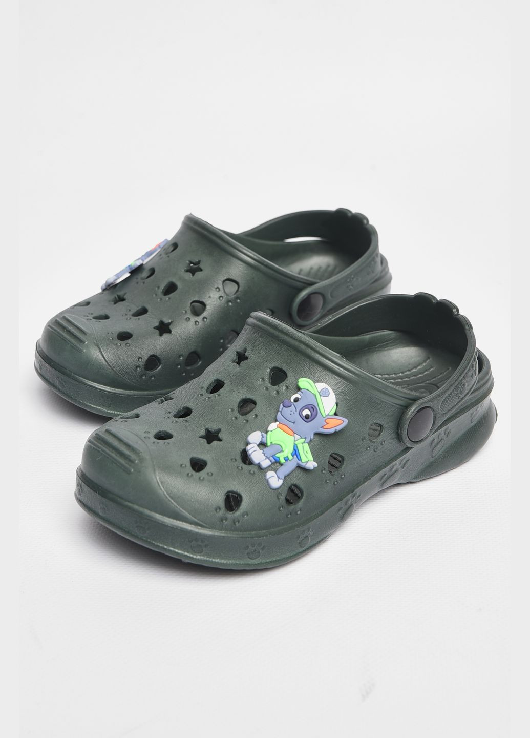 Крокси дитячі кольору хакі Let's Shop (299374884)