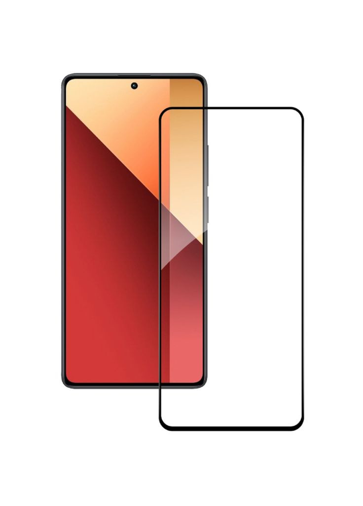 Скло захисне (m468763) ACCLAB Full Glue Xiaomi Redmi Note 13 Pro 4G Black (367067766)