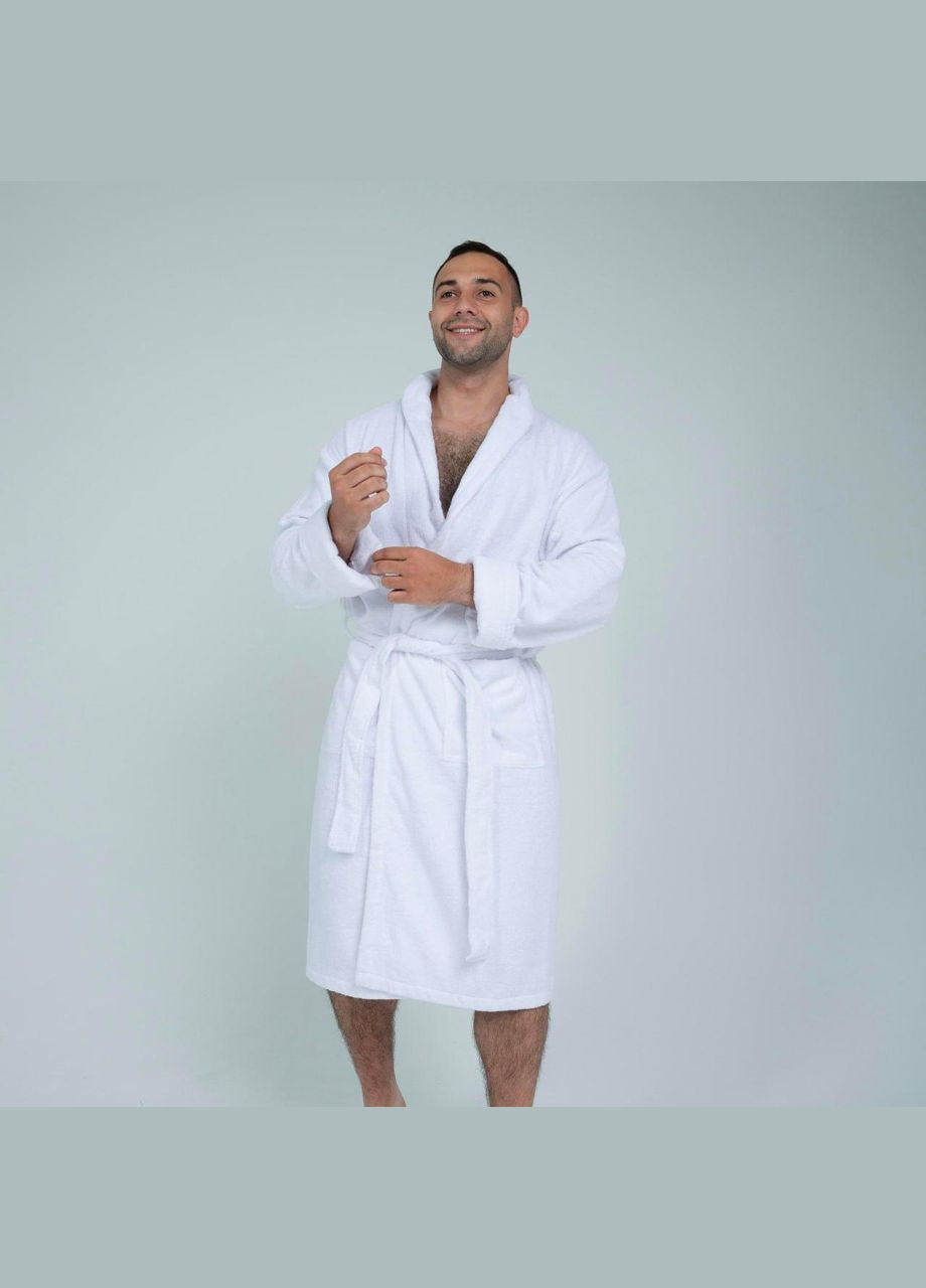 Халат махровый мужской домашний (П4К-lel-mahra-003-02) No Brand (308864365)