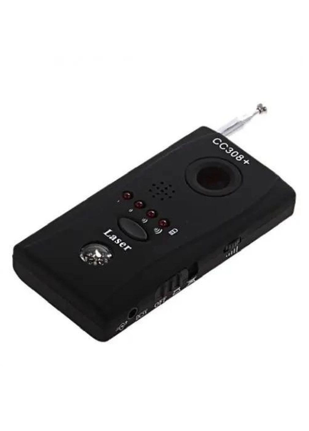 Детектор сканер аккумуляторный для обнаружения скрытых видеокамер жучков 90х50х14 мм (476614-Prob) Черный Unbranded (285738613)